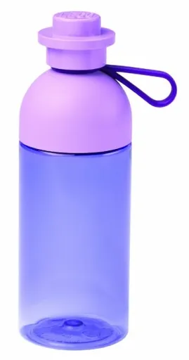 LEGO láhev transparentní - fialová