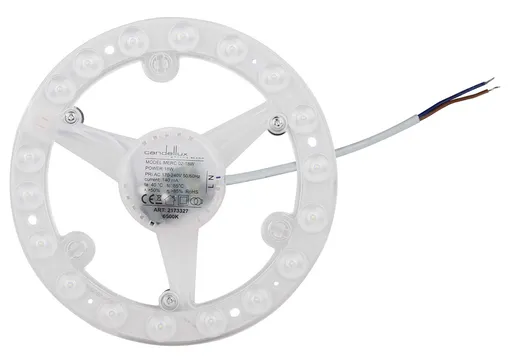 LED panel 18W LED 19CM 6500K studená bílá rozeta pro stropní svítidlo Merc02