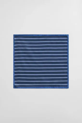 KAPESNÍČEK DO SAKA GANT STRIPED POCKET SQUARE MARINE
