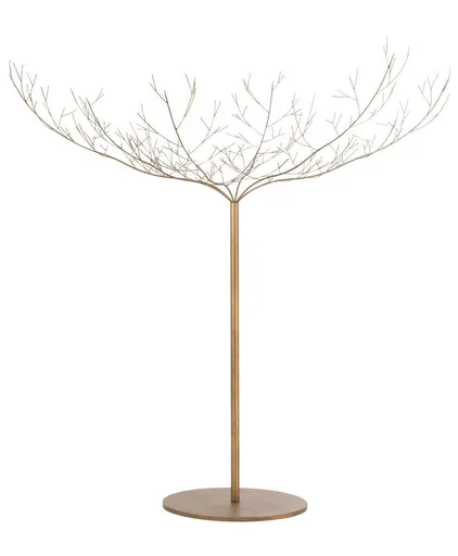 Zlatý veliký kovový dekorační strom Tree Gold - 255*255*250 cm J-Line by Jolipa