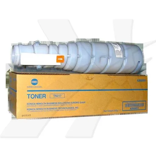 KONICA MINOLTA TN217 K - originální toner, černý, 17500 stran