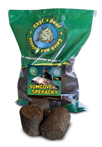 Chyť a pusť Sumcové peletové špekáčky 38mm 1kg,Chyť a pusť Sumcové peletové špekáčky 38mm 1kg