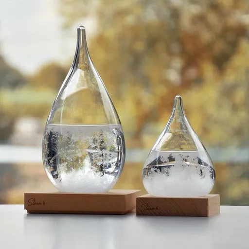 Barometer Storm Glass - velká kapka