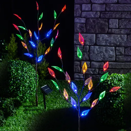 Solární zápich Listy