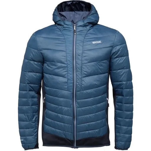 REGATTA OUTDOORS LEEDRE HYBRID Pánská bunda, tmavě modrá, velikost
