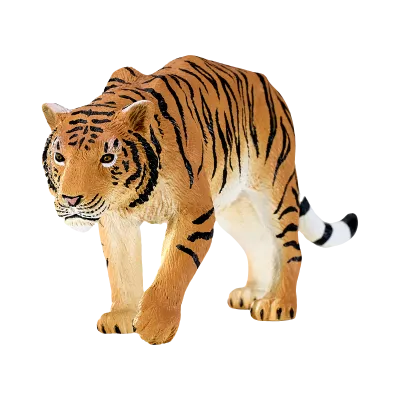 Tygr při lovu figurka