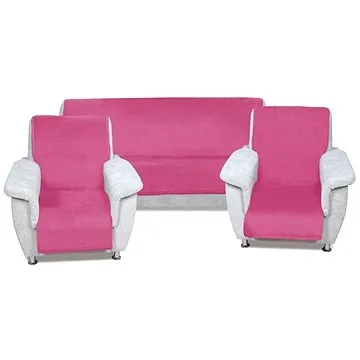 Bellatex Korall micro 2+1 - 150 × 200 cm + 2x 65 × 150 cm - růžová (6494)