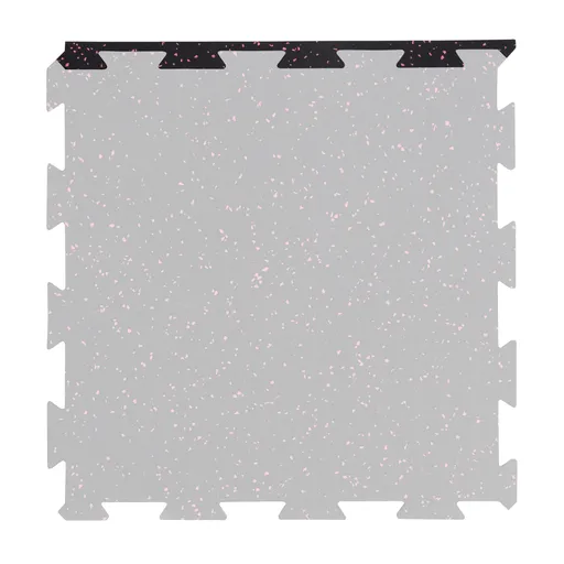 Okraj pro zátěžovou podložku inSPORTline Puzeko 50x50x0,5 cm černá - varianta B