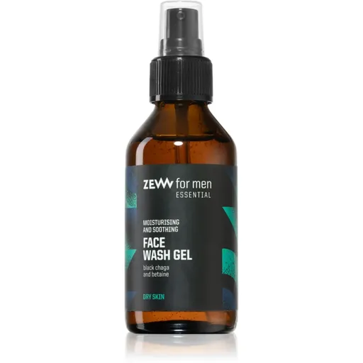 Zew For Men Essential Face Wash Gel hydratační čisticí gel pro suchou a citlivou pokožku 100 ml
