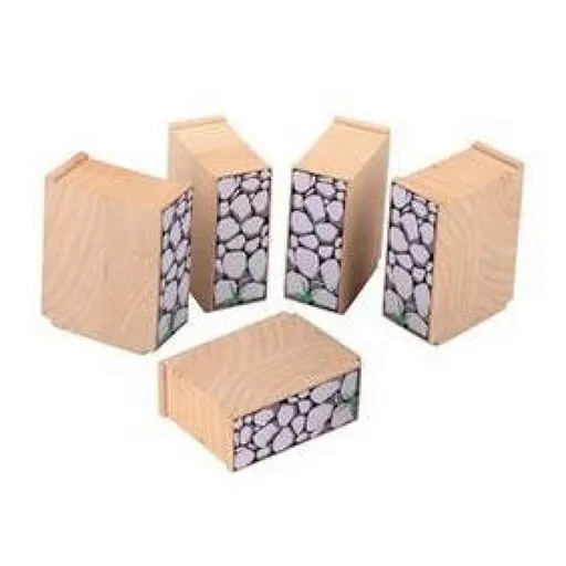 Babu Train Pilíře 6,5cm 4ks