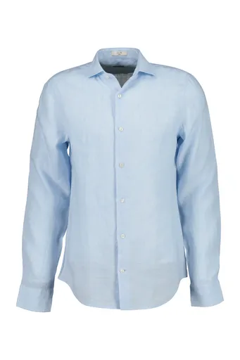 KOŠILE GANT SLIM LINEN SHIRT SKY BLUE