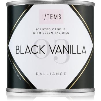 I/TEMS Essential 03 / Black Vanilla vonná svíčka 100 g