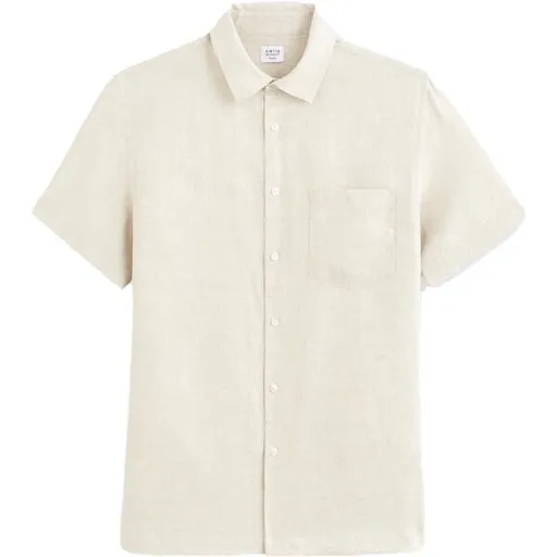 CELIO DAMARLIN Pánská letní košile, béžová, velikost
