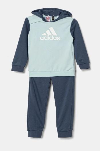 Kojenecká tepláková souprava adidas I CB FTOG modrá barva, IZ4961