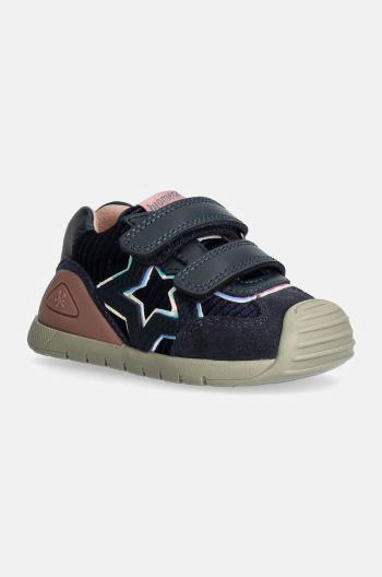 Dětské sneakers boty Biomecanics tmavomodrá barva, 241111