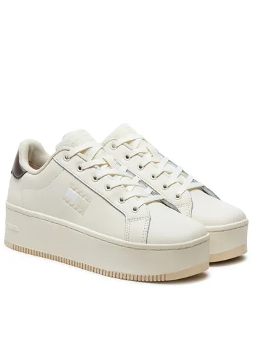 Tommy Jeans dámské krémové tenisky EN0EN02711 39