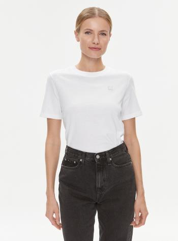 Calvin Klein dámské bílé tričko - XL (YAF)