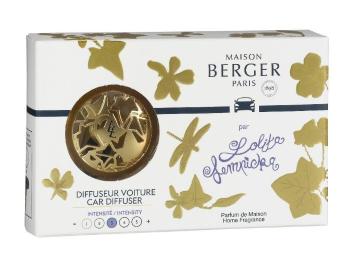 Maison Berger Paris Dárková sada difuzér do auta Zlatý + náplň Lolita Lempicka