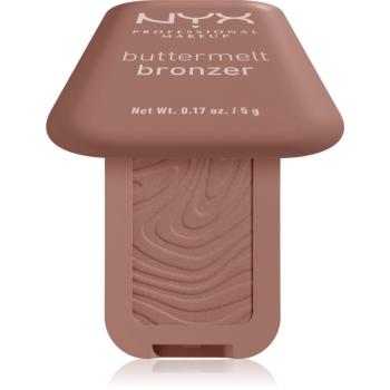 NYX Professional Makeup Buttermelt Bronzer krémový bronzer odstín 02 All Buttad Up 5 g