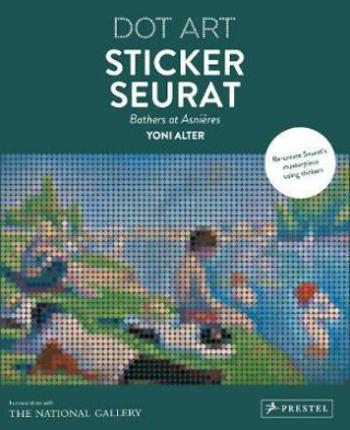 Dot Art: Sticker Seurat. Bathers at Asnieres