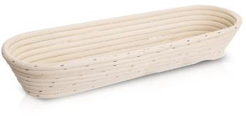 Dagasztótál ORION Ovális rattan dagasztókosár 43 x 16 x 7 cm