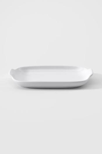 Podnos na maslo Villeroy & Boch Royal 20 x 15 cm biela farba