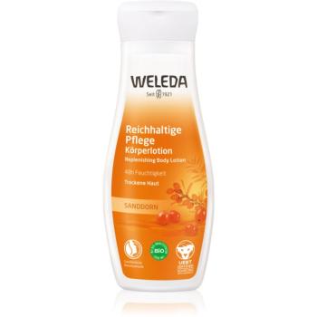 Weleda BIO Rakytníkový sirup Rakytník energizující tělové mléko 200 ml