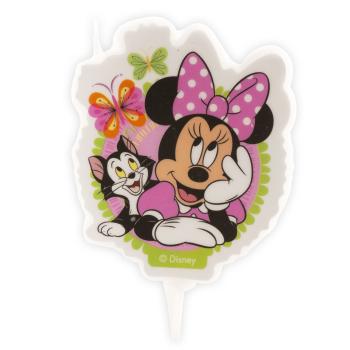 Dekora Narozeninová svíčka - Minnie Mouse 7,5 cm