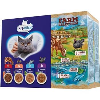 PreVital farm selection mix masa a ryb 12 × 85 g (5999566111655)