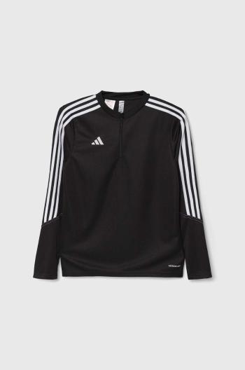 Dětská mikina adidas Performance TIRO23 CBTRTOPY černá barva, s aplikací, HS3618