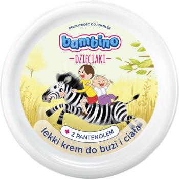 Bambino Kids Bolek and Lolek Face and Body Cream hydratační krém na tělo a obličej pro děti Beach 250 ml