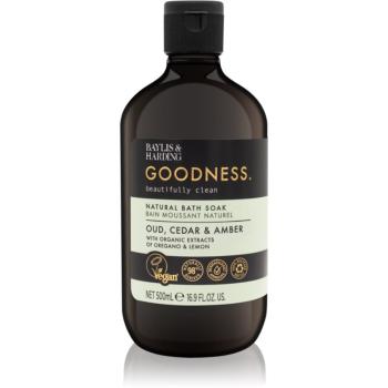 Baylis & Harding Goodness Oud, Cedar & Amber pěna do koupele 500 ml