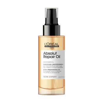 L'Oréal Professionnel Multifunkční olejová bezoplachová péče s proteinem a zlatou quinoou pro suché a poškozené vlasy Serie Expert Absolut Repair 90 m