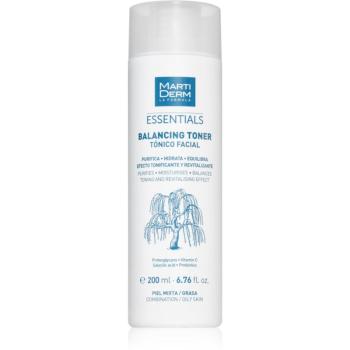 MartiDerm Essentials normalizační tonikum k redukci kožního mazu 200 ml