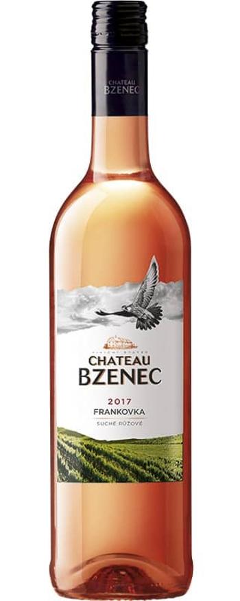 Chateau Bzenec Frankovka polosuché růžové 11,5% 0,75l