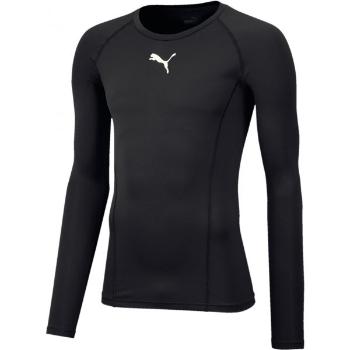 Puma LIGA BASELAYER LONG SLEEVE TEE Pánské funkční triko, černá, velikost