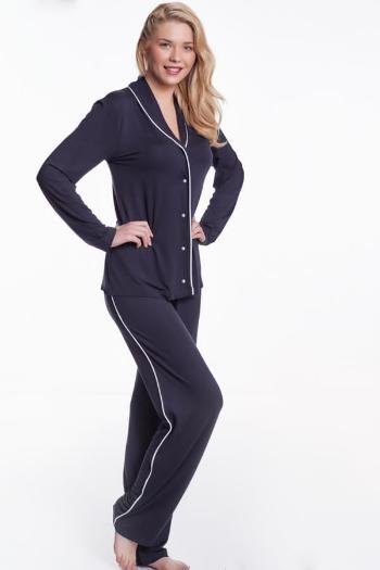 Dámské bambusové pyžamo TANIA M Černá