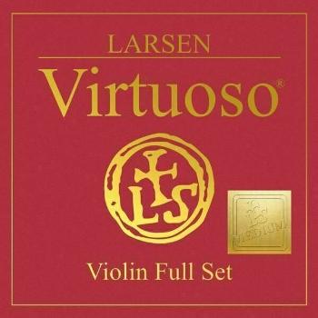 Larsen Virtuoso violin SET E ball end Struny pro housle