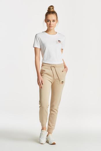 TEPLÁKY GANT ARCHIVE SHIELD SWEAT PANT DRY SAND2