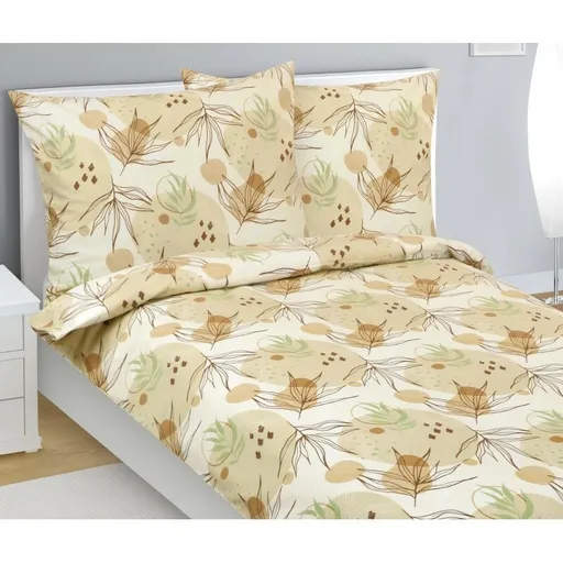Bellatex Flanelové povlečení Podzim, 140 x 200 cm, 70 x 90 cm