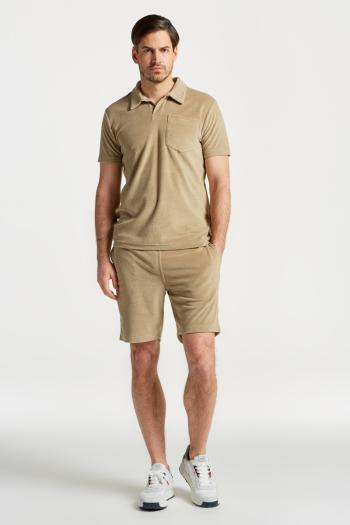 TEPLÁKOVÉ ŠORTKY GANT TERRY SHORTS CONCRETE BEIGE