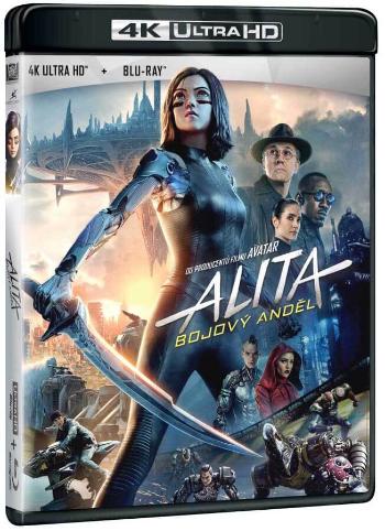 Alita: Bojový Anděl (4K ULTRA HD + BLU-RAY) (2 BLU-RAY)