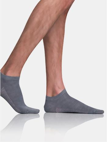 Bellinda BAMBUS AIR IN-SHOE Zokni Szürke