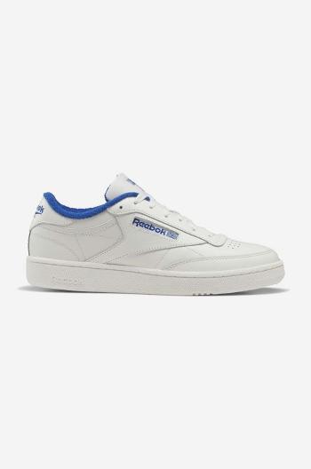 Kožené sneakers boty Reebok Club C 85 IE9388 bílá barva, IE9388-white