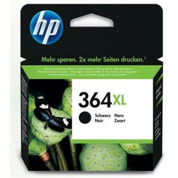 HP originální ink blistr, CN684EE#301, No.364XL, black, 550str., 18ml, HP Photosmart e-All-in-One