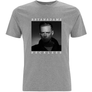 Bryan Adams tričko Reckless Šedá XL