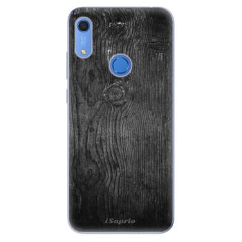 Odolné silikonové pouzdro iSaprio - Black Wood 13 - Huawei Y6s