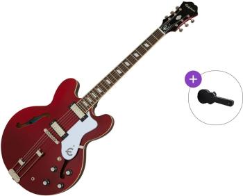 Epiphone Riviera SET Sparkling Burgundy Semiakustická kytara