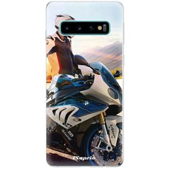 iSaprio Motorcycle 10 pro Samsung Galaxy S10 (moto10-TPU-gS10)