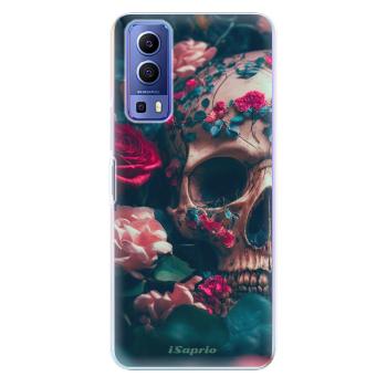 Odolné silikonové pouzdro iSaprio - Skull in Roses - Vivo Y72 5G